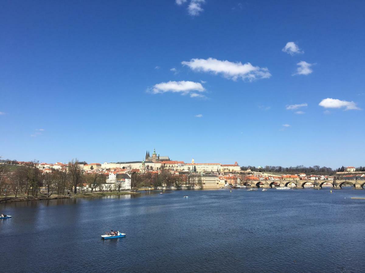 The Dancing House Residence, Two Bedroom Apartment With Balcony Near River! Прага Экстерьер фото
